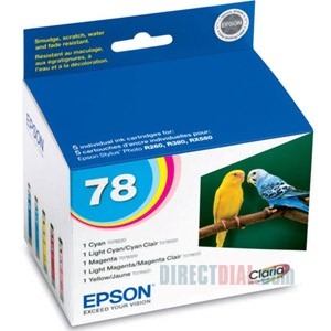 Epson T078920 Multi-Pack Color ink cartridge Cyan Light Cyan Light magenta Magenta Yellow