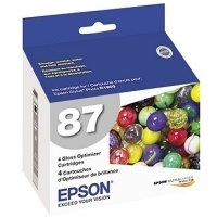 Epson T087020 4-Pack Gloss Optimizer Cartridge ink cartridge