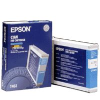 Epson T463 ink cartridge Cyan