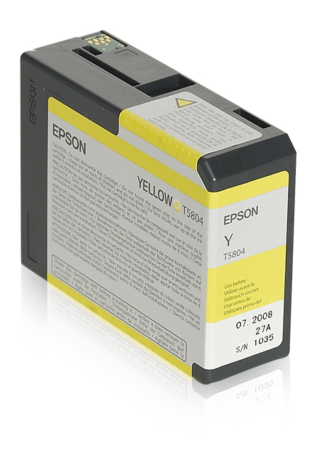 Epson T580400 ink cartridge Yellow 80 ml