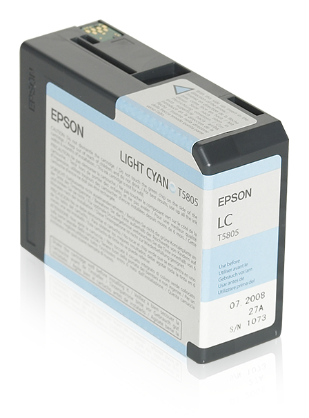 Epson T580500 ink cartridge Light Cyan 80 ml