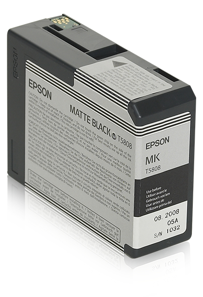 Epson T580800 ink cartridge Matte black 80 ml