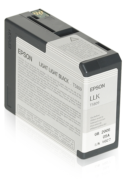 Epson T580900 ink cartridge Light light black 80 ml