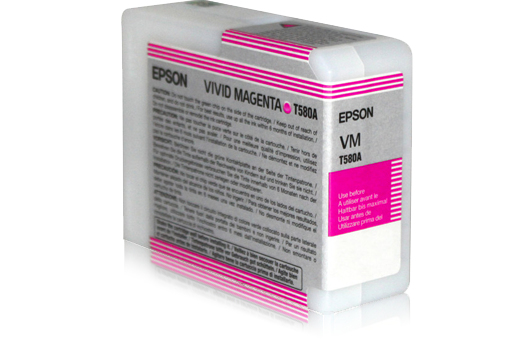 Epson T580A00 ink cartridge Vivid magenta 80 ml