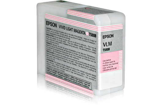 Epson T580B00 ink cartridge Vivid light magenta 80 ml