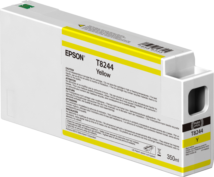 Epson T8244 ink cartridge Original Yellow 1 pcs
