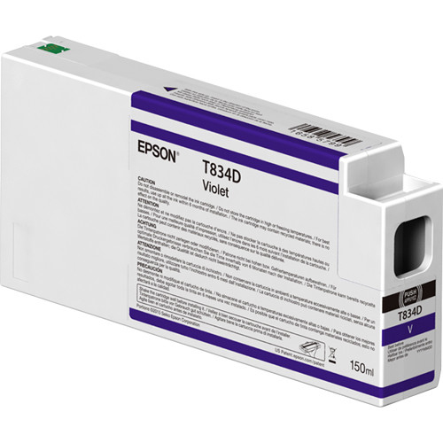 Epson T834D00 ink cartridge Original Violet