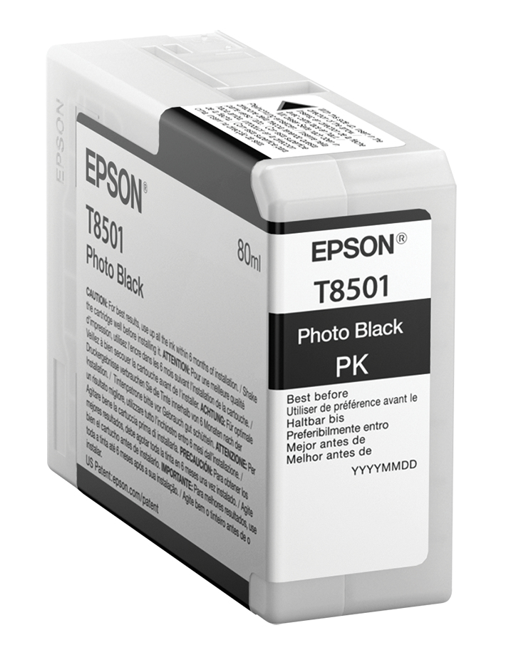 Epson T850100 ink cartridge Original Black 1 pcs