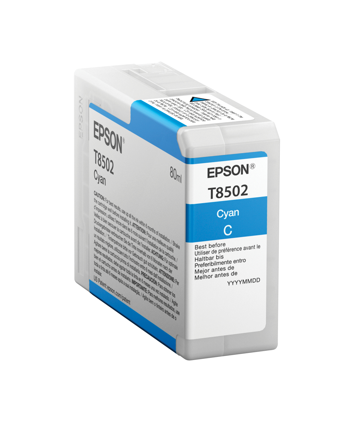 Epson T850200 ink cartridge Original Cyan 1 pcs