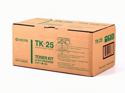 Kyocera Mita TK-25 OEM Toner Cartridge, Black, 7.2K Yield