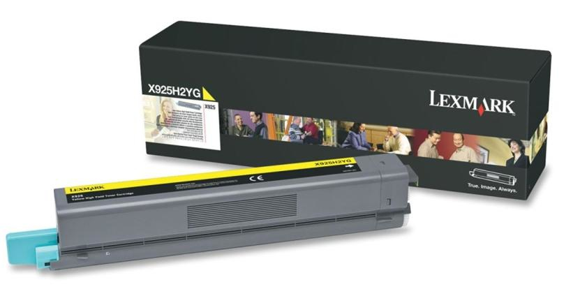 Lexmark X925H2YG toner cartridge Laser cartridge 7500 pages Yellow