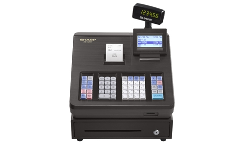 Sharp XEA207 cash register 2500 PLUs LCD
