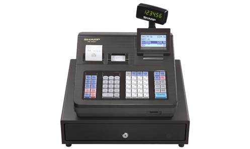 Sharp XEA407 cash register 7000 PLUs LCD