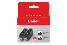 Canon PGI-5BK ink cartridge Black (2 Pack of OEM# 0628B002)