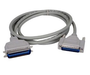 Lexmark 8544.42.2000 parallel cable 118.1" (3 m) Grey