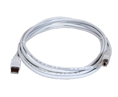 Lexmark USB Type A - USB Type B USB cable 78.7" (2 m) USB A USB B Male White