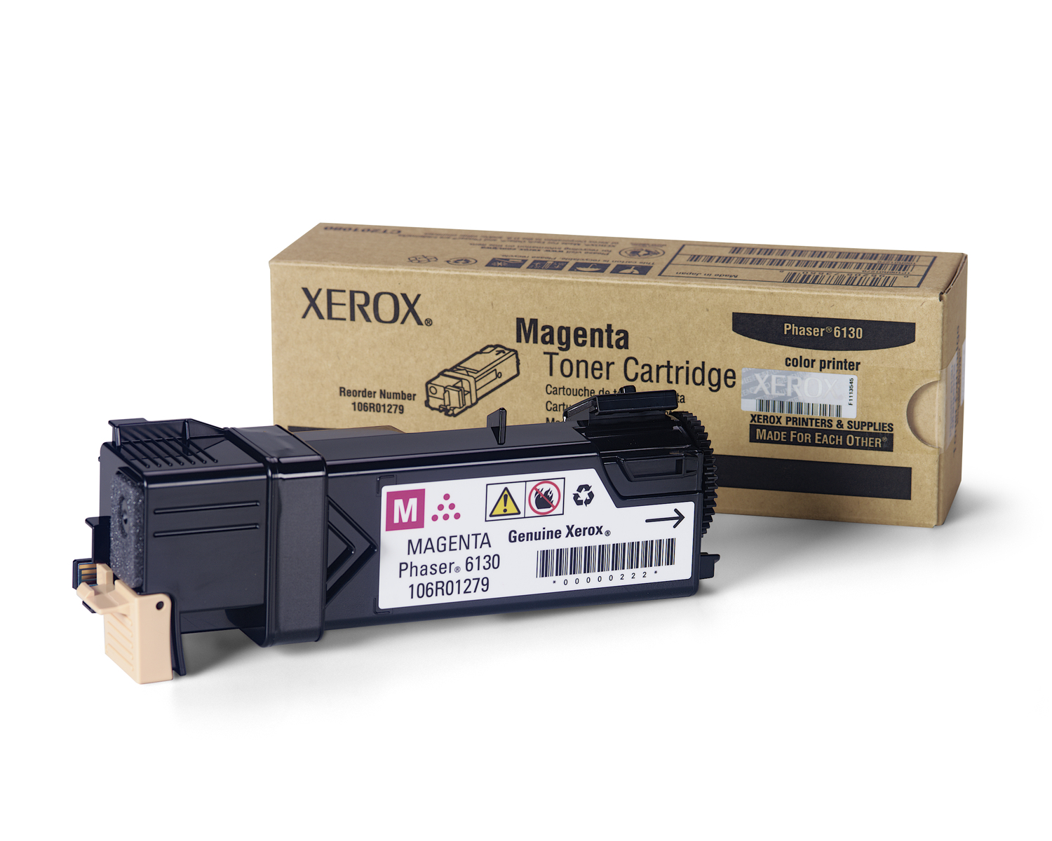 Xerox 106R01279 toner cartridge Laser cartridge 1900 pages Magenta
