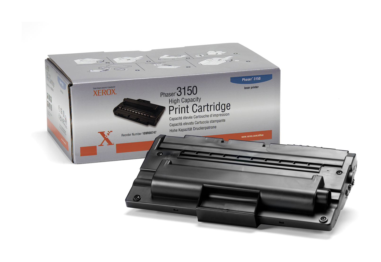 Xerox 109R00747 toner cartridge Laser cartridge 5000 pages Black