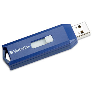 Verbatim 2GB USB Drive USB flash drive 2.0 USB Type-A connector Blue