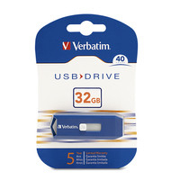 Verbatim 97408 USB flash drive 32 GB 2.0 USB Type-A connector Blue