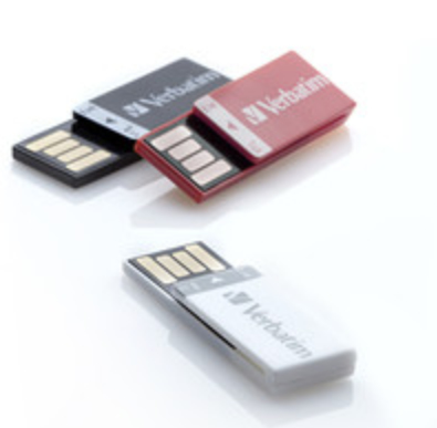 Verbatim 98674 USB flash drive 8 GB 2.0 USB Type-A connector Black Red Silver