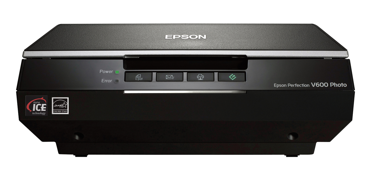 Epson Perfection V600 6400 x 9600 DPI Flatbed scanner Black A4