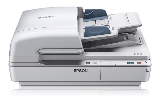 Epson WorkForce DS-7500 1200 x 1200 DPI Flatbed & ADF scanner White A4