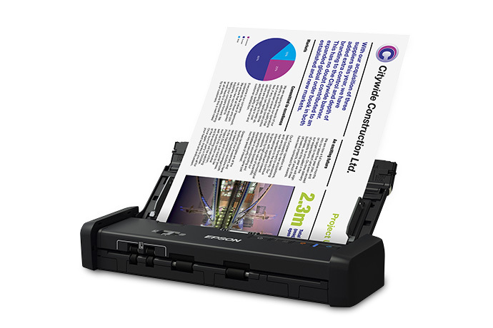 Epson DS-320 600 x 600 DPI Sheet-fed scanner Black