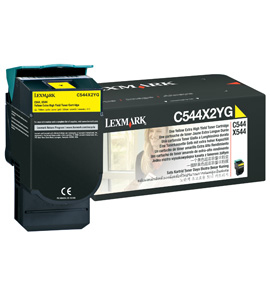 Lexmark C544X2YG toner cartridge Laser cartridge 4000 pages Yellow