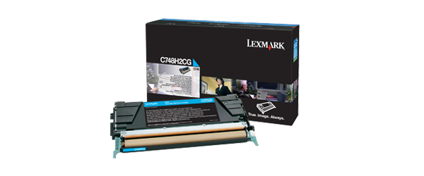 Lexmark C748H2CG toner cartridge Laser cartridge 10000 pages Cyan