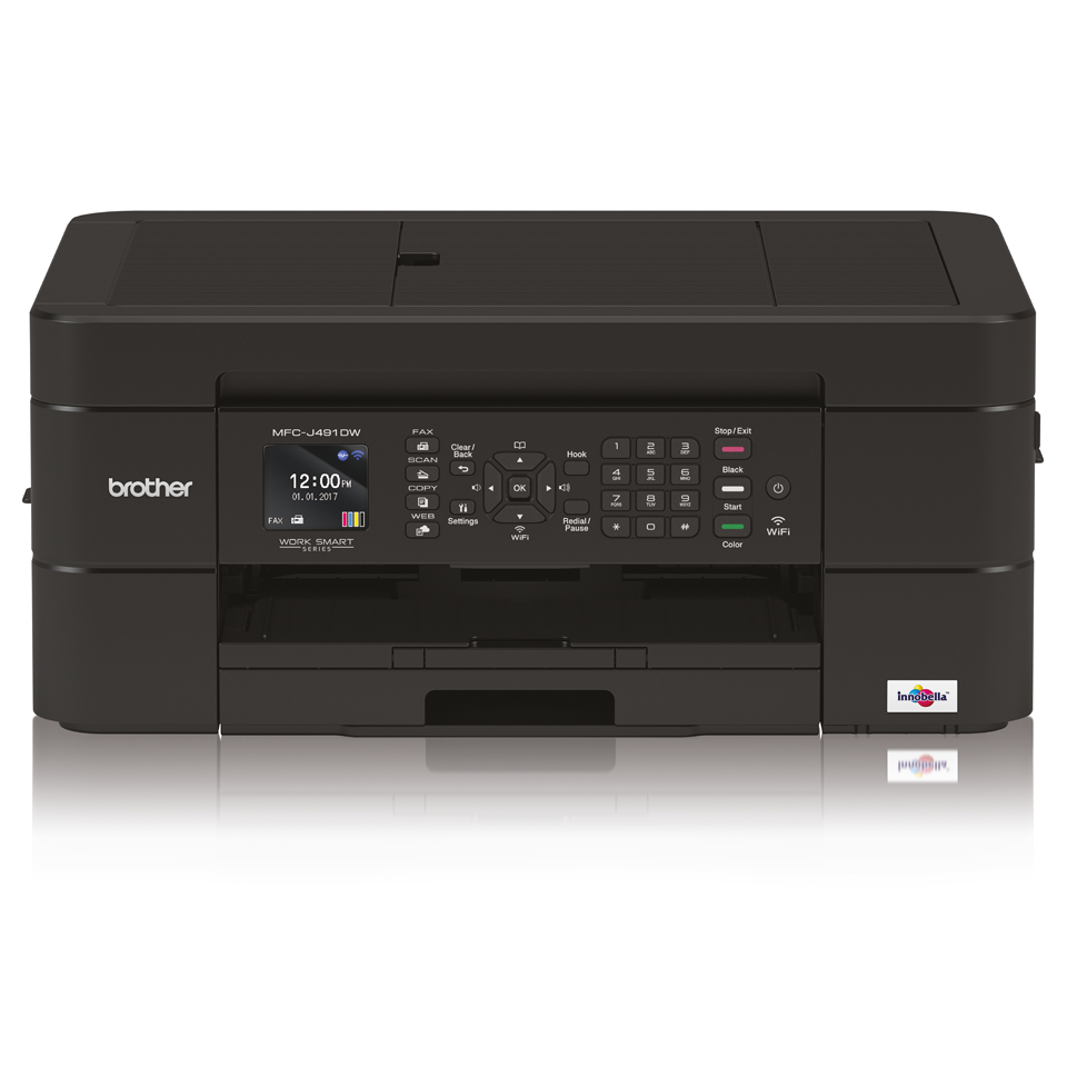 Brother MFC-J491DW multifunctional Inkjet 27 ppm 1200 x 6000 DPI A4 Wi-Fi