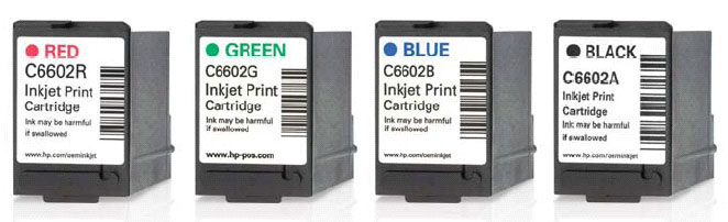 HP Carriage Assembly for C6602A/B/R/G Inkjet Print Cartridge (10-in Flex)