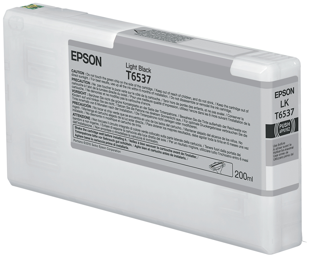 Epson T6537 Light Black (200ml) ink cartridge