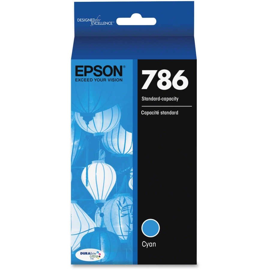 Epson T786 DuraBrite Ultra Cyan Ink