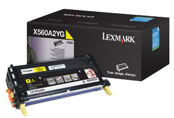 Lexmark X560A2YG toner cartridge Laser cartridge 4000 pages Yellow