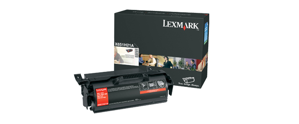 Lexmark X65x Laser cartridge 25000 pages Black