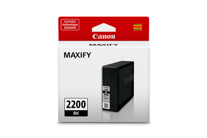 Canon 9291B001 (Canon PGI-2200BK) InkJet Cartridge