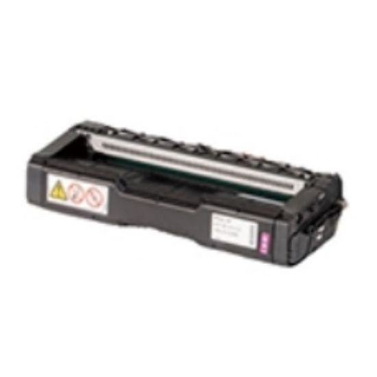 Ricoh 407655 OEM Toner Cartridge, Magenta, 6K Yield
