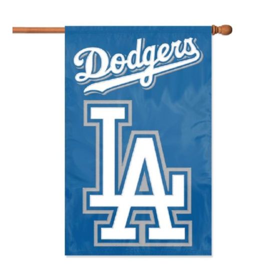The Party Animal Dodgers Applique Banner Flag