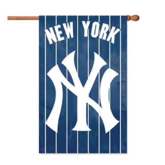 The Party Animal Yankees Applique Banner Flag