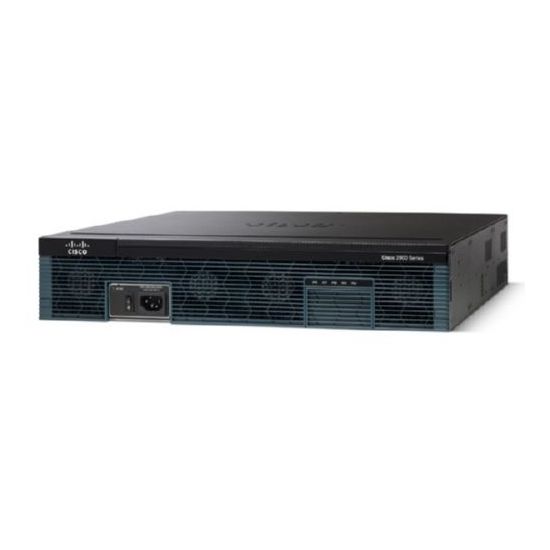 Cisco 2921-V/K9 Wi-Fi Ethernet LAN connection Black Stainless steel