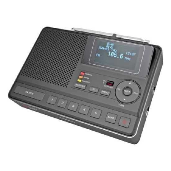 Sangean CL-100 Clock/Portable Radio