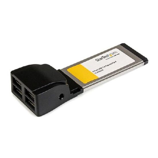 StarTech.com 4 Port ExpressCard USB 2.0 Hub Card