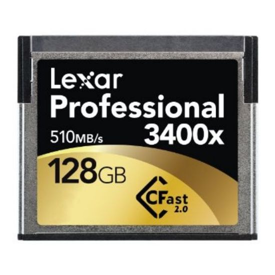 Lexar 128GB Professional 3400x CFast 2.0