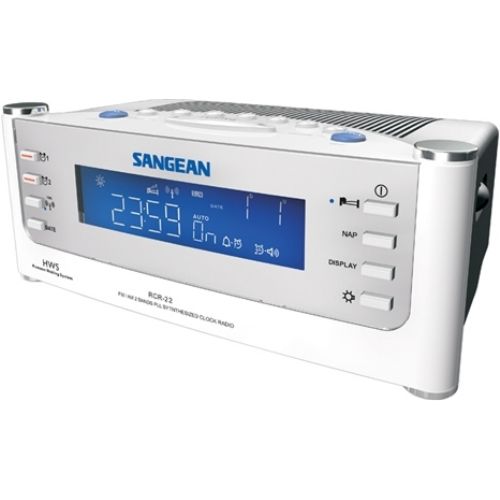 Sangean AM/FM/Aux Atomic Clock Radio
