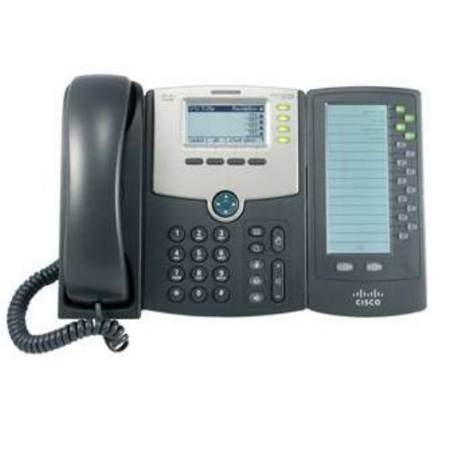 Cisco SPA500DS 30lines LCD Wired handset Black IP phone