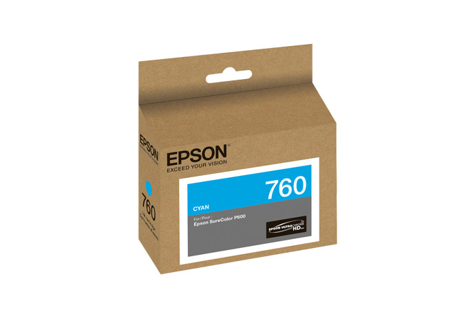 Epson T760220 25.9ml Cyan ink cartridge