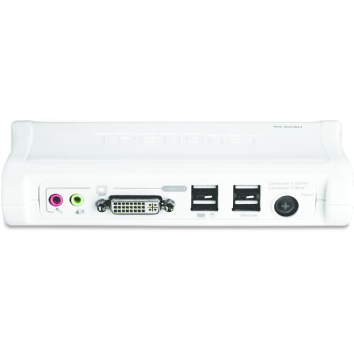 Trendnet TK-204UK Keyboard Video Mouse (KVM) Switch Box