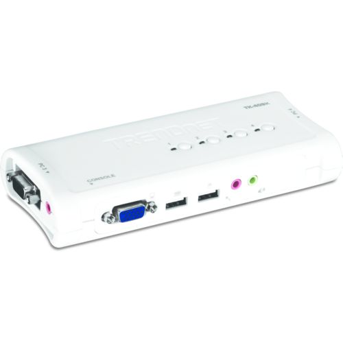 Trendnet TK-409K Keyboard Video Mouse (KVM) Switch Box