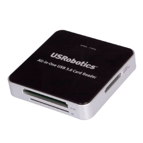 US Robotics All-in-1 USB 3.0 Card Reader/Writer with Dual SD Slots